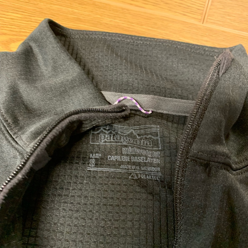 Patagonia Capilene Midweight Zip Neck Pullover Base Layer Top Size Small - Picture 2 of 7